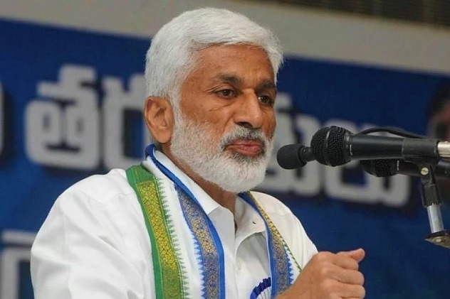 Vijayasai Reddy accuses Chandrababu of aligning with BJP for CM ambitions