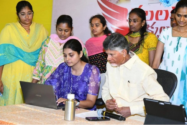 Chandrababu Launches 'Kalalaku Rekkalu' for Girls' Education