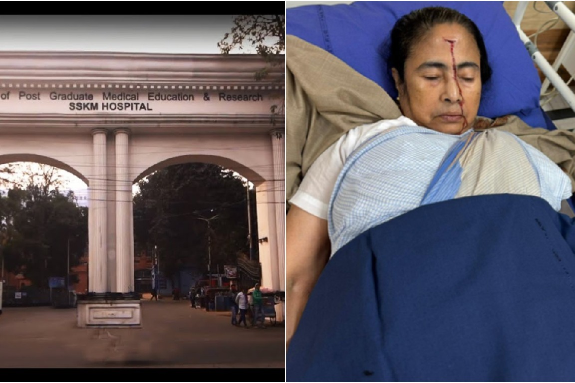 SSKM issues fresh clarification over 'push' theory on Mamata Banerjee's injury