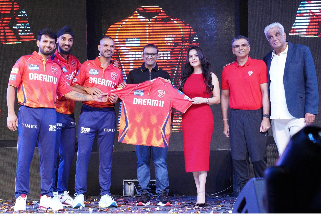 IPL 2024: Punjab Kings unveil new matchday jersey at a grand event