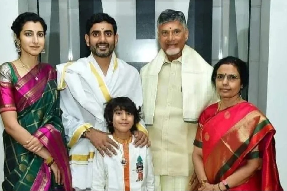 Nara family's annual visit to Tirumala on Devansh's birthday