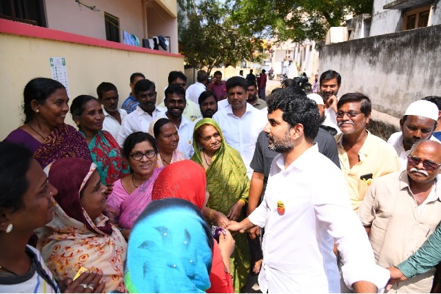 TDP's Lokesh pledges to serve Mangalagiri with dedication