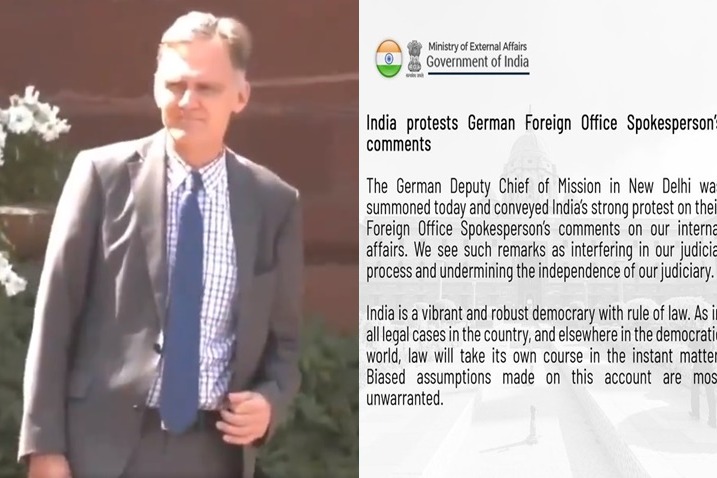 India summons German diplomat over remarks on Delhi CM's arrest