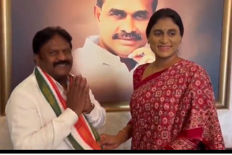 YSRCP MLA Unnamatla Eliza joins Congress