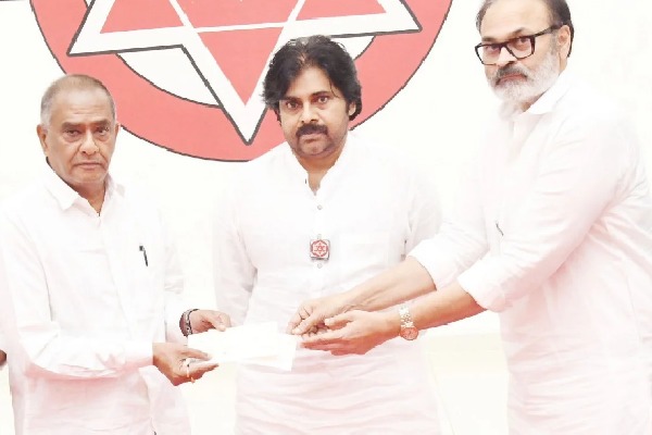 Pawan Kalyan Donates Rs. 10 Crores to Janasena Party