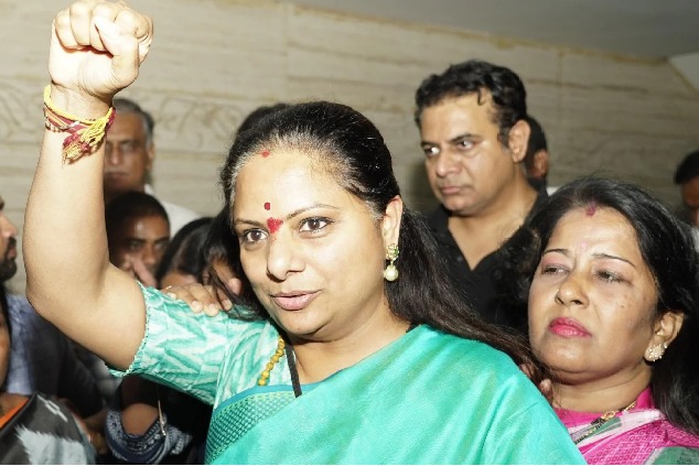 MLC Kavitha's first day in Tihar Jail