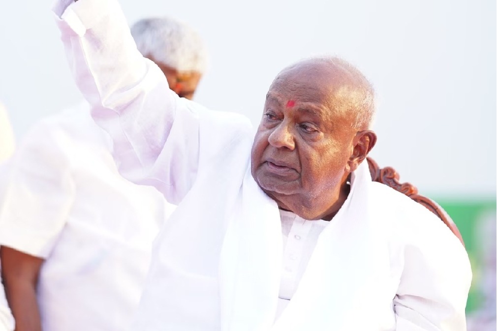 Former PM Deve Gowda vows to challenge Siddaramaiah's ‘arrogance’