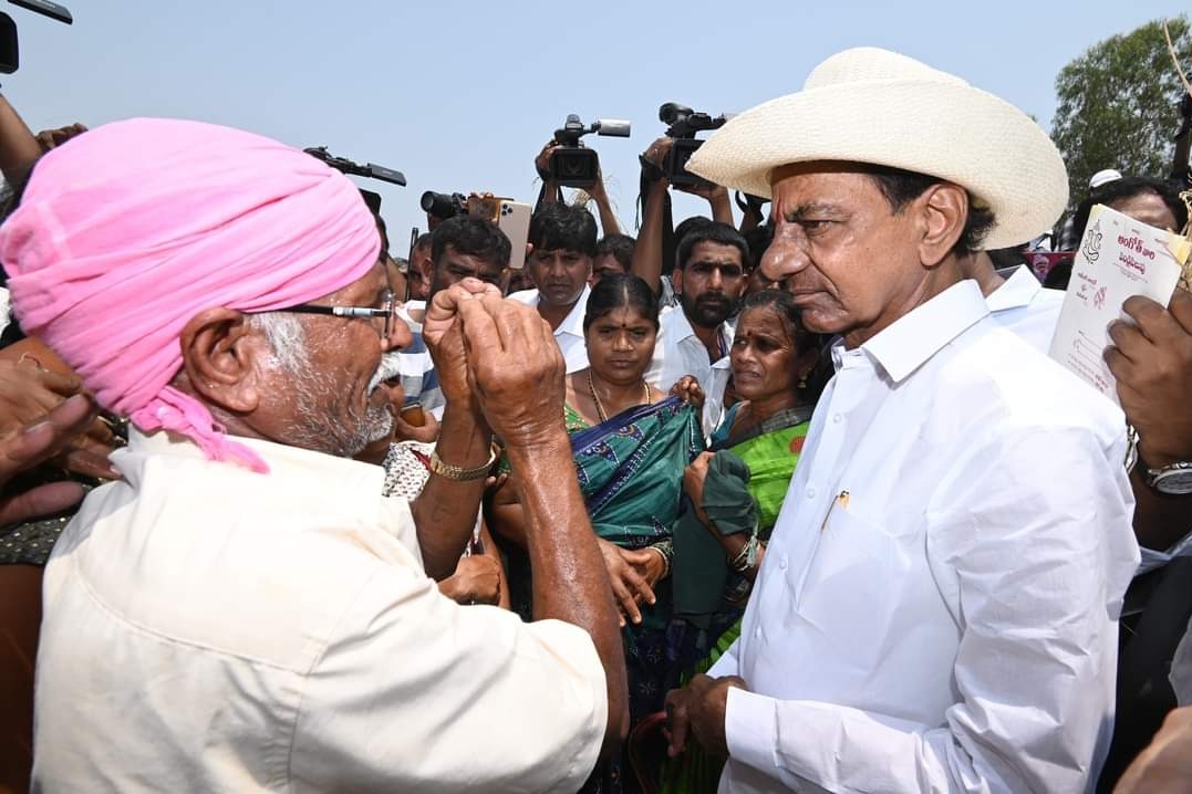 200 farmer suicides in Telangana in 100 days of Congress rule: KCR