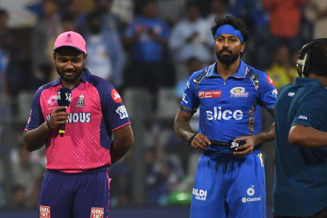 IPL 2024: Rajasthan Royals win toss, elect to bowl first against Mumbai Indians