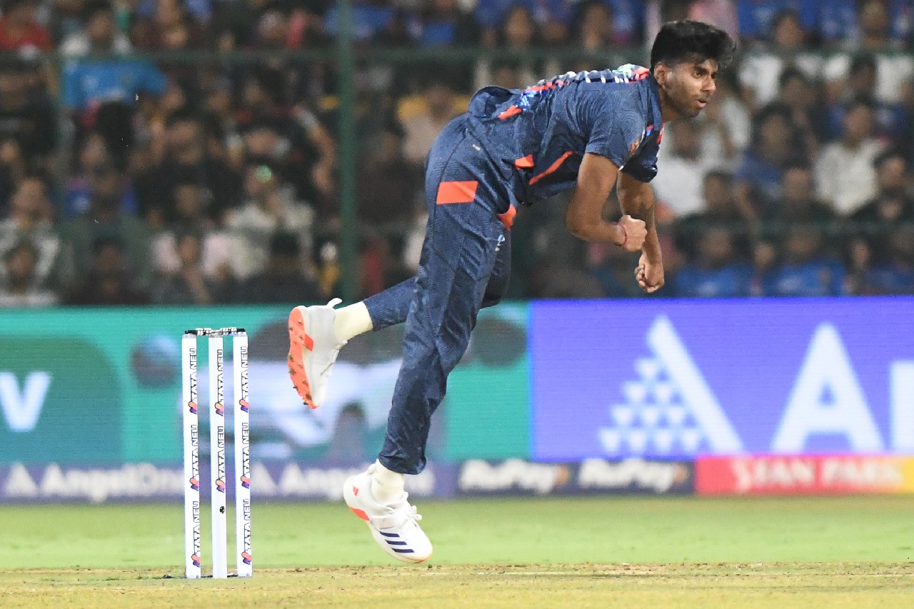 IPL 2024: LSG's Mayank Yadav bowls fastest delivery of the season at 156.7 kmph