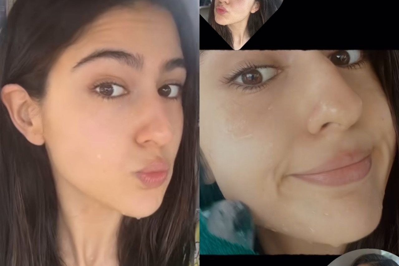 Sara Ali Khan beats traffic with ice facial as she heads for 'Metro...In Dino' shoot