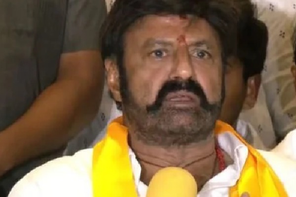 Upcoming Elections Like a Great Battle: Nandamuri Balakrishna