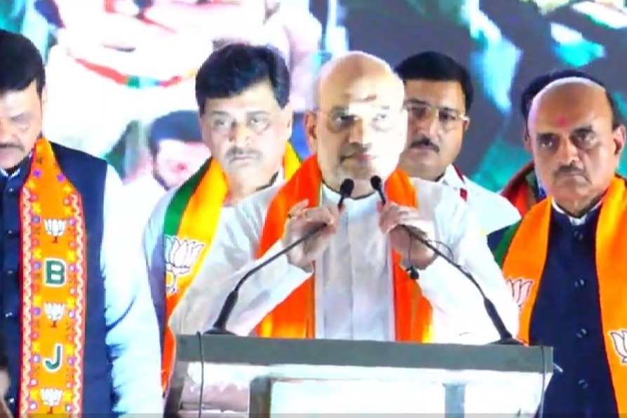 Amit Shah tears into 'fake' Sena, NCP, 'half-hearted' Congress at Maha rally