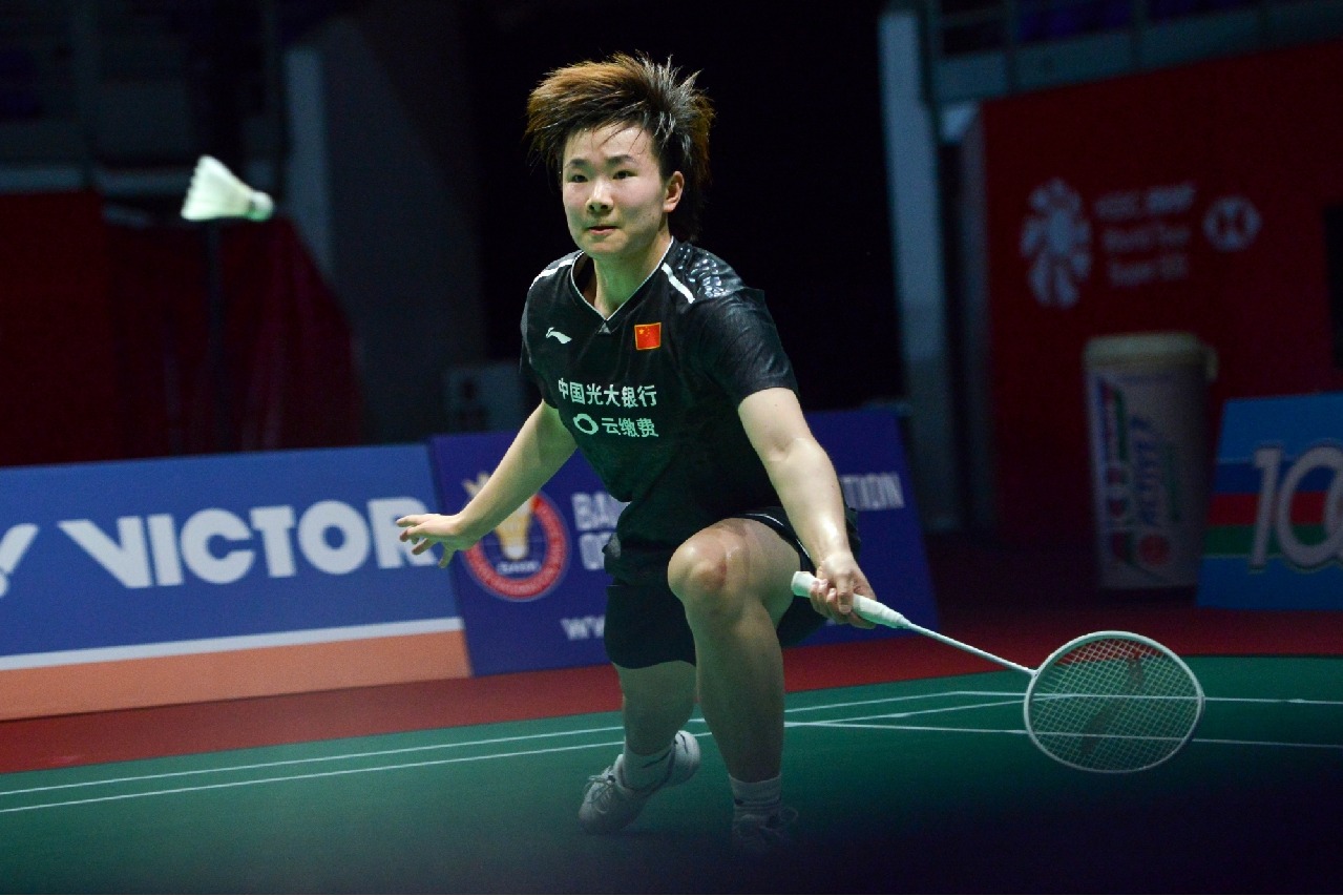 China secures women's singles title at Badminton Asia Championships