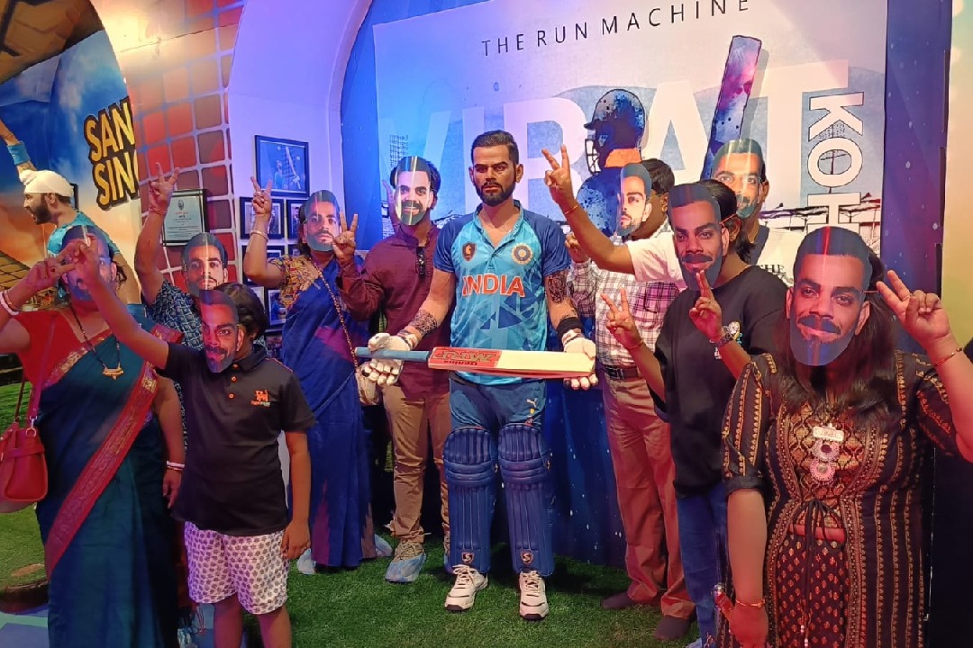 Virat Kohli's statue installed at Jaipur Wax Museum on World Heritage Day