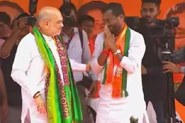 Amit Shah Calls for Victory for Raghunandan Rao, Seeks 12 Seats in Telangana