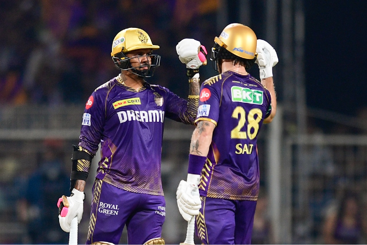 IPL 2024: Phil Salt, Sunil Narine heroics help KKR post mammoth 261/6 against PBKS