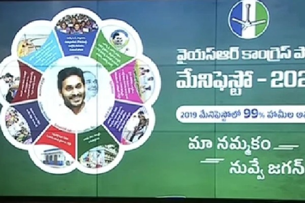 YS Jagan Claims Manifestos Attain Their True Honor Under His Leadership