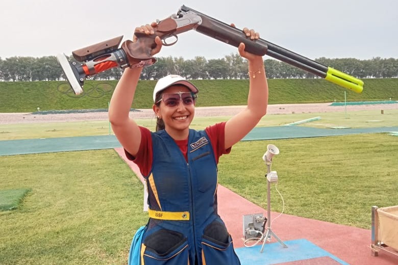 Final Olympic Qualifier: Maheshwari wins silver, claims 21st quota place in shooting