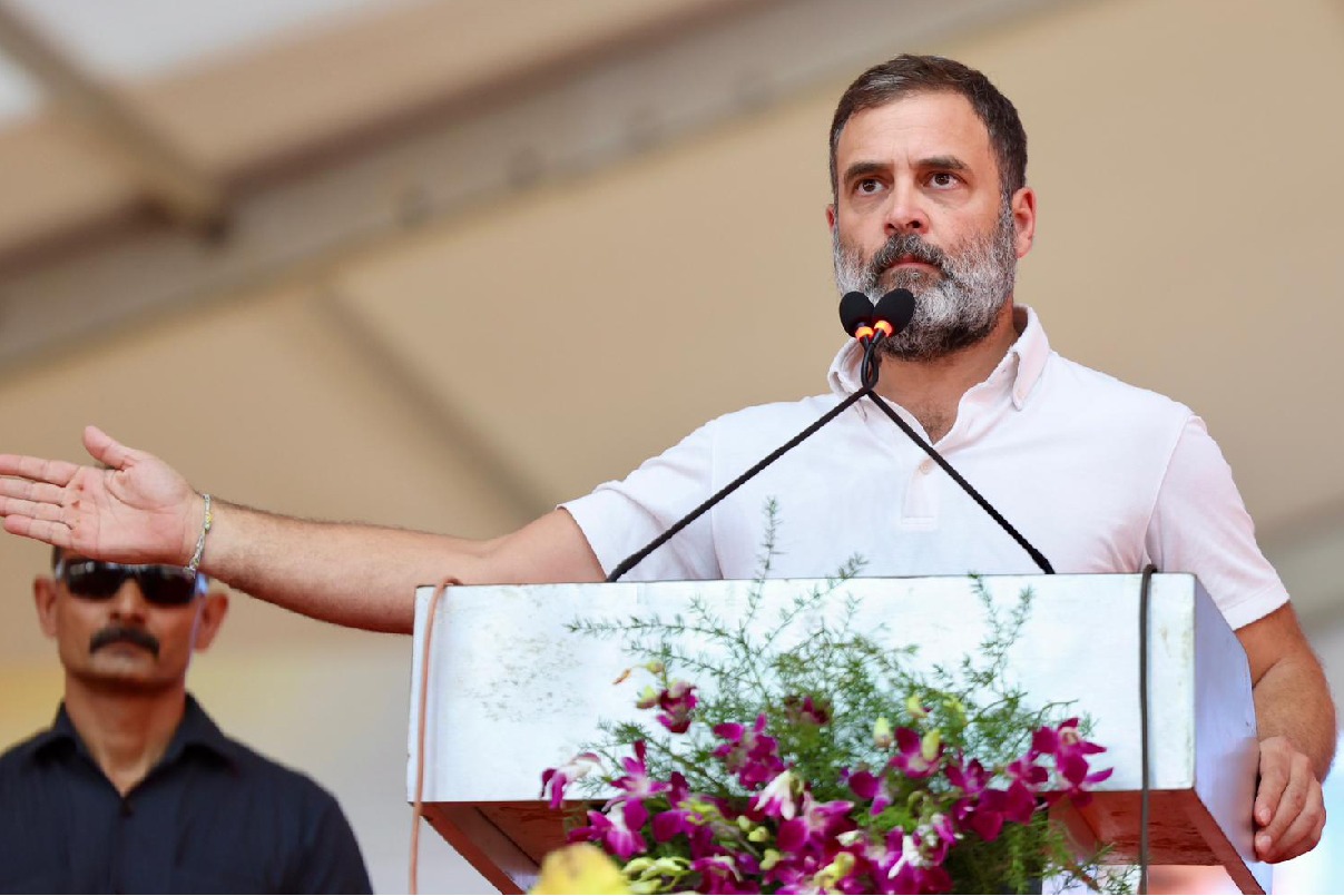 Rahul Gandhi addresses Odisha rally virtually after visit gets cancelled