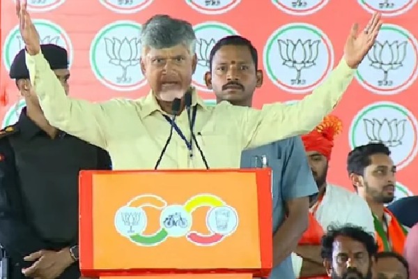 "We Now Have Modi's Guarantee": Chandrababu at Anakapalli Rally