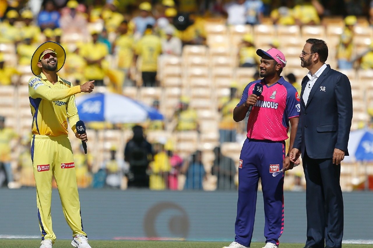 IPL 2024: Rajasthan Royals opt to bat first against Chennai Super Kings