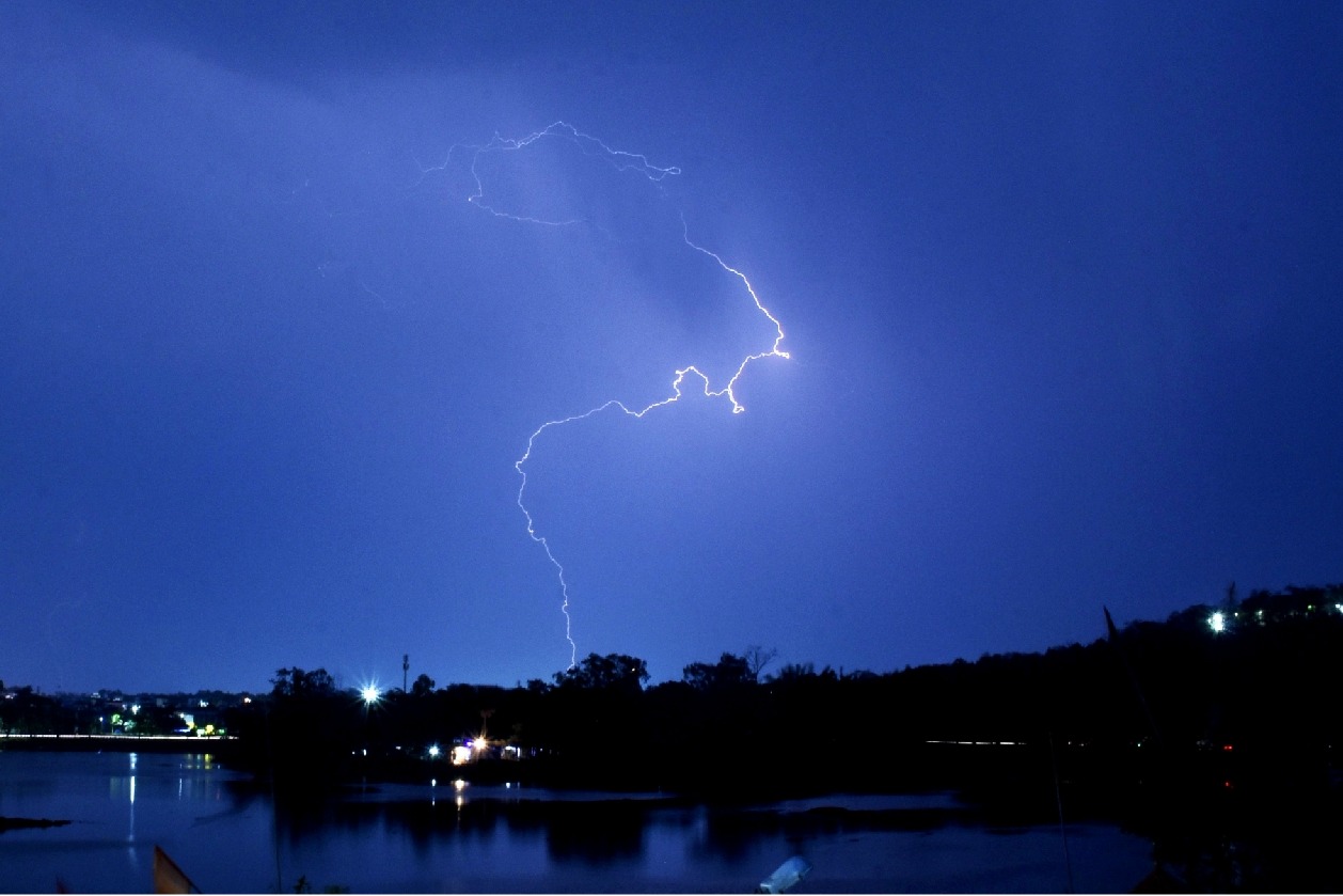 Two killed by lightning as rains, strong winds hit Telangana, poll preparations affected