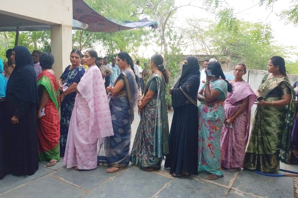 40.26 pc polling in Andhra Pradesh in six hours