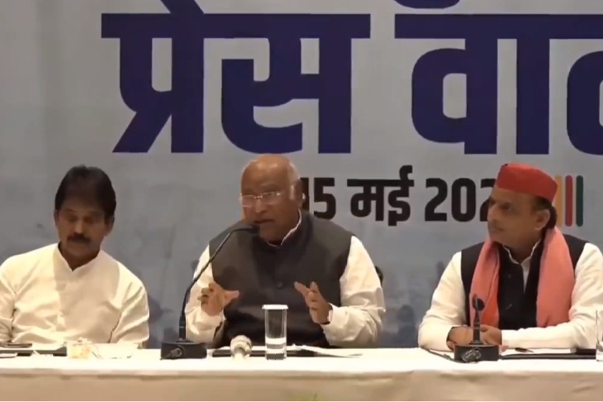 INDIA bloc will double the quantity of free ration: Kharge