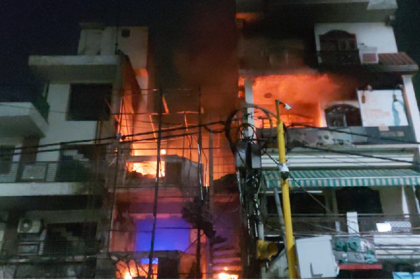 Seven newborns die in Delhi hospital fire