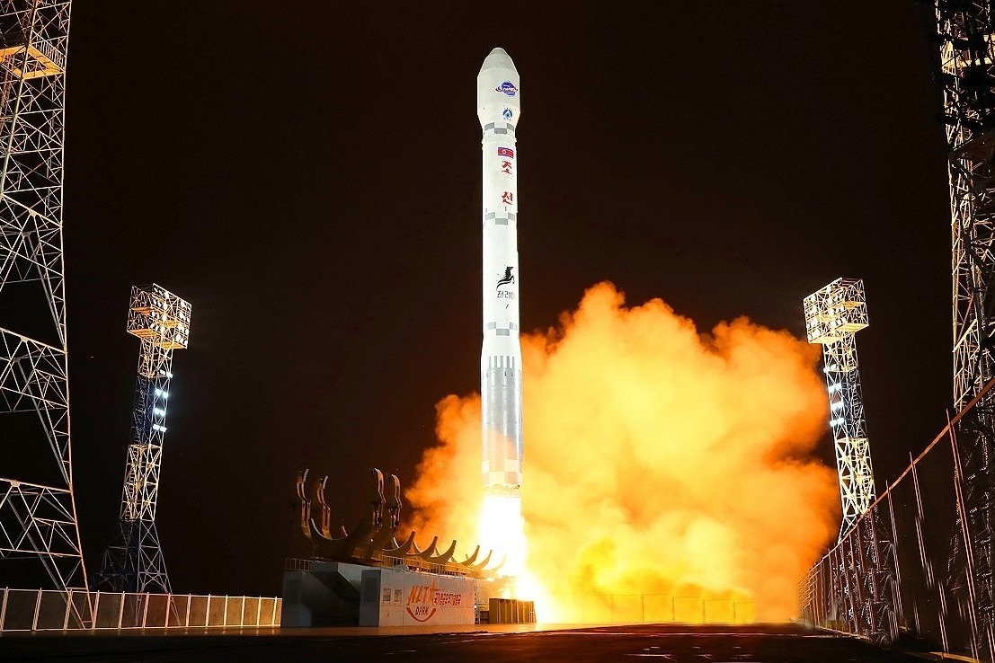 N. Korea says military reconnaissance satellite launch ends in failure