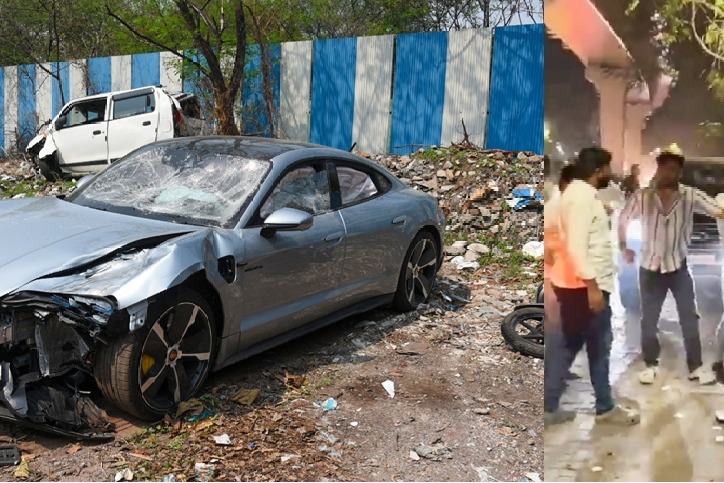 Porsche crash: Accused of destroying evidence, minor's father and grandfather sent to police custody till May 31