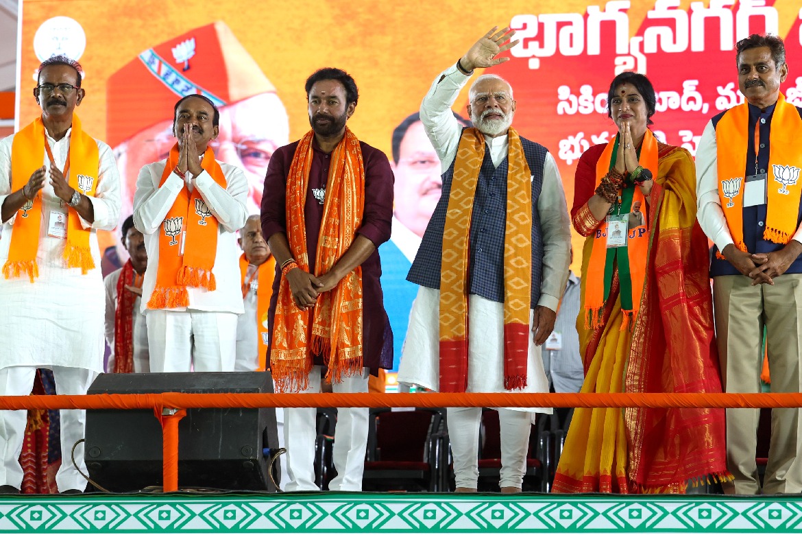 Exit Polls project BJP may double its tally in Telangana