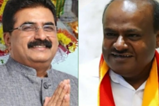 Kumaraswamy scripts thumping victory, wins Mandya by 2.84 lakh votes