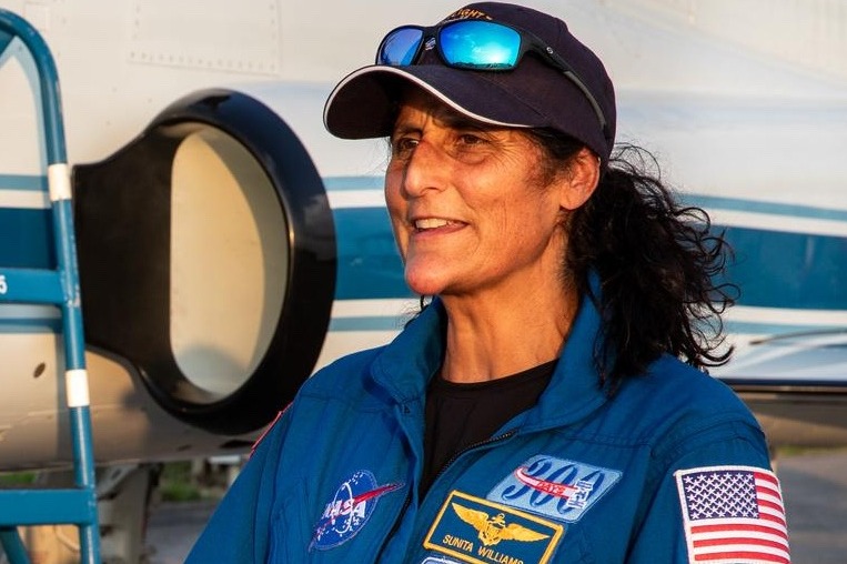 Sunita Williams dances her way to international space station