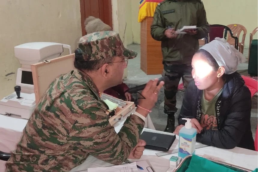 Army conducts medical camp at India’s 'first' village along China border