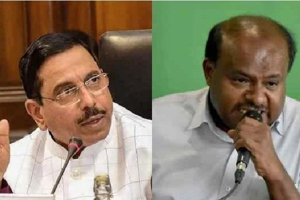 Kumaraswamy makes Cabinet debut, Pralhad Joshi gets new charge