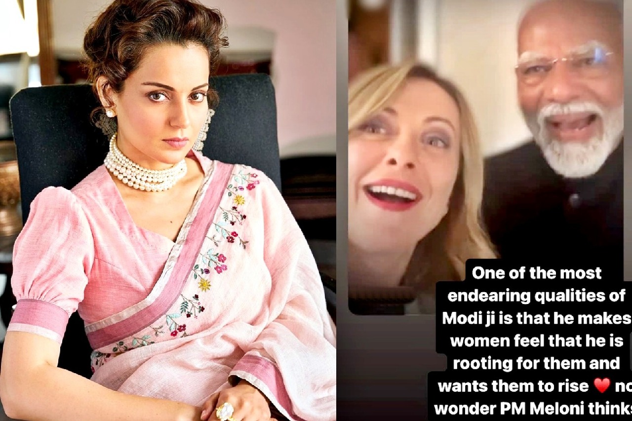 Kangana shares video of PM Modi with Giorgia Meloni; hails his support for women