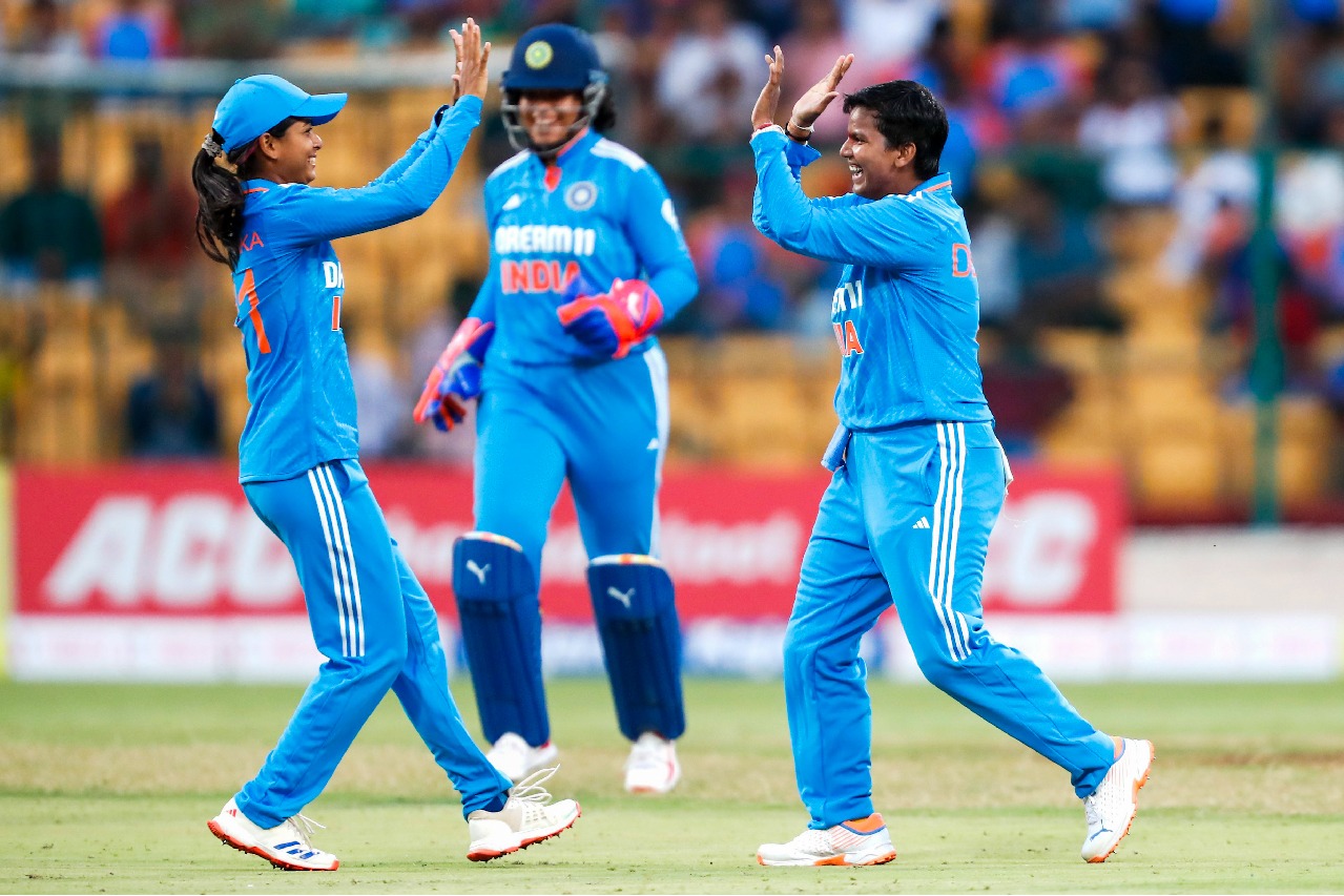 1st ODI: Mandhana, Sobhana help India decimate South Africa by 143 runs