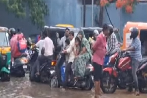 Heavy Rainfall Causes Chaos in Hyderabad