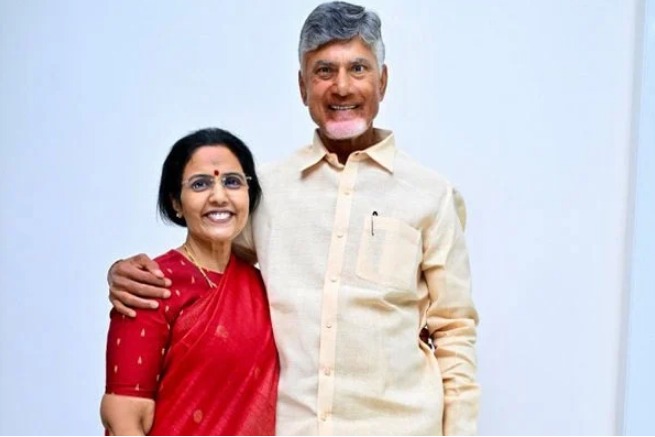 Chandrababu, Lokesh Extend Birthday Wishes to Bhuvaneswari