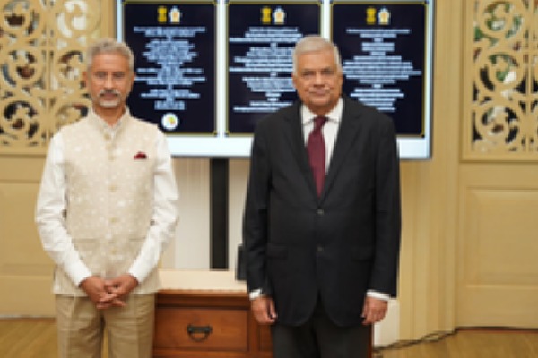 Sri Lankan President inaugurates India-funded projects during EAM Jaishankar's Colombo visit