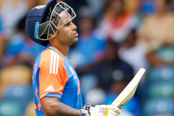 T20 World Cup: Suryakumar Yadav top-scores with 53 as India post 181/8 against Afghanistan