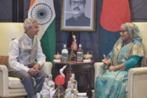 EAM Jaishankar calls on visiting Bangladesh PM Sheikh Hasina