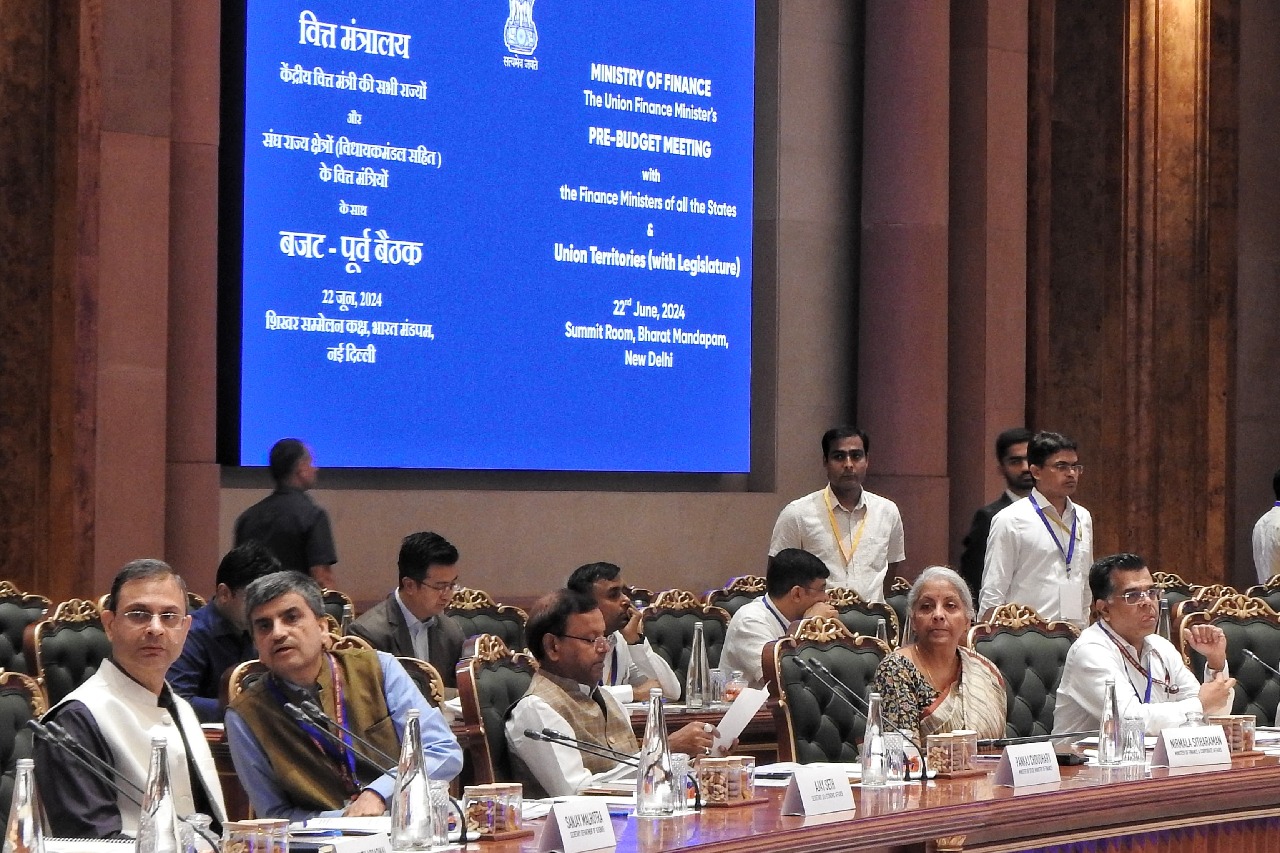 FM Nirmala Sitharaman holds pre-Budget meeting with finance ministers of states