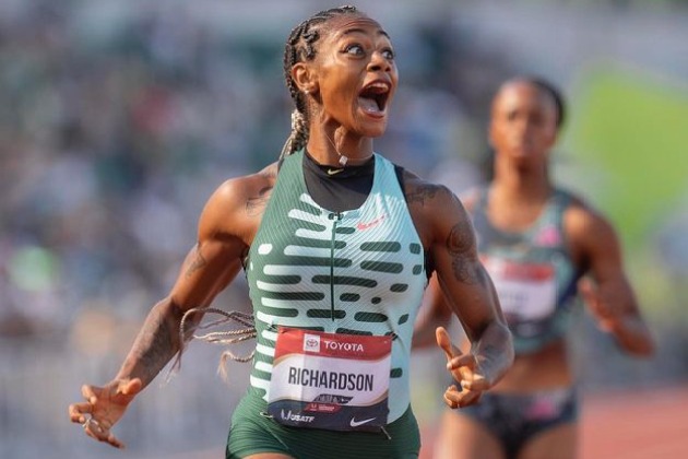 Sha'Carri Richardson secures spot for Paris Olympics with blazing 100m victory