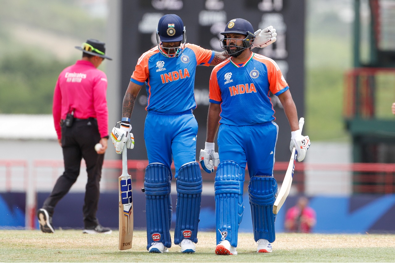 T20 World Cup: Rohit Sharma’s stupendous 92 carries India to 205/5 against Australia