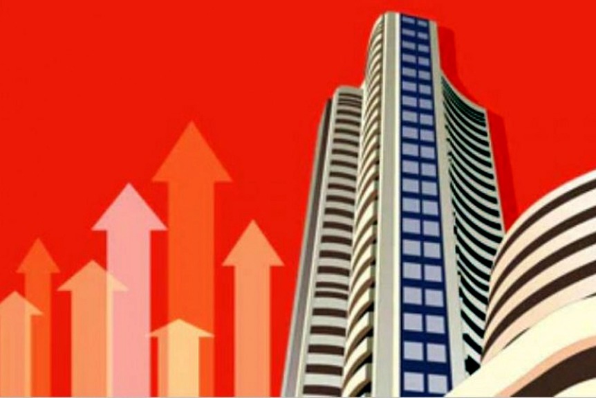 Sensex jumps 212 points on positive global cues