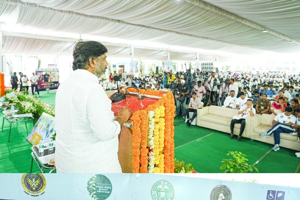 Telangana to act firmly to eliminate drug menace: Dy CM