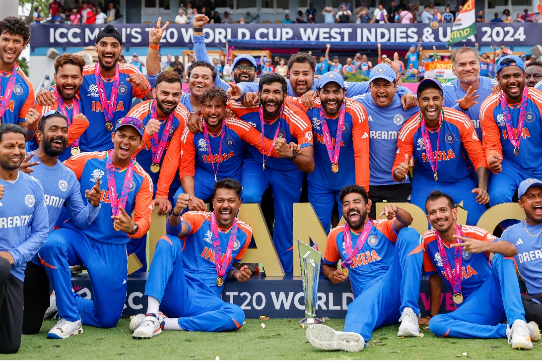 President Murmu, PM Modi lead nation in hailing T20 WC winners